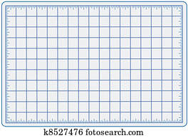 Cutting Mat, Blue Cutting Mat, Blue