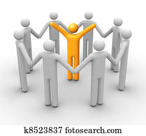 grupo de las personas