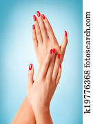 Manicured nails Manicured nails
