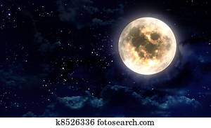 moon in the night sky moon in the night sky