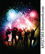 Party background Party background