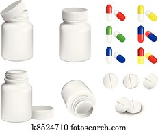 pills and bottle pills and bottle
