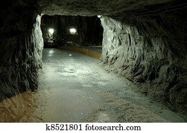 Praid underground salt mine