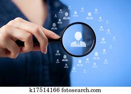 recursos humanos, e, CRM