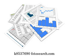 3d, financier, documents