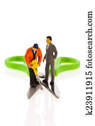 difference in income. workers and managers