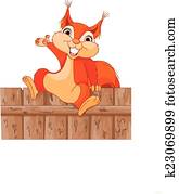 Funny squirrel Funny squirrel