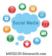 Social Media icons Social Media icons