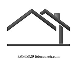 House sign logo House sign logo