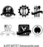 Restaurant icons