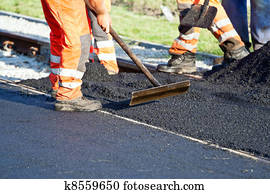 construção estrada