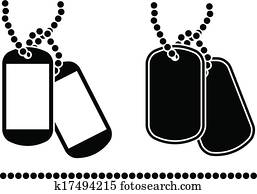 estênceis, de, cão, etiquetas