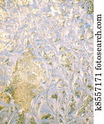 Frosty pattern.