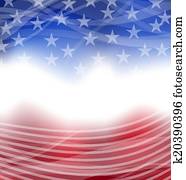 Happy 4th of july card with place for text Happy 4th of july card with place for text