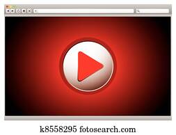 Internet video red browser Internet video red browser