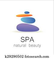 spa natural beauty logo template spa natural beauty logo template