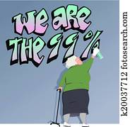 인구, 나이 먹음