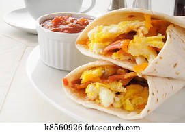 Breakfast burritos Breakfast burritos