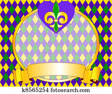 Mardi Gras background design Mardi Gras background design