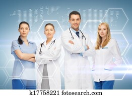 young team or group of doctors young team or group of doctors
