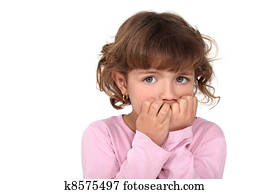 A fearful child A fearful child