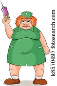gruselig, krankenschwester gruselig, krankenschwester