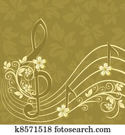 musikalisch, hintergrund, mit, a, dreifach, c musikalisch, hintergrund, mit, a, dreifach, c
