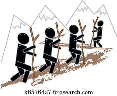 Simple Figures Hiking Simple Figures Hiking