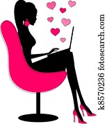 אונליין, רומנטיות