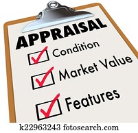 Appraisal Words Checklist Clipboard Factors Condition Market Val Appraisal Words Checklist Clipboard Factors Condition Market Val