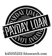 Payday Loan rubber stamp