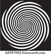 hypnosis images spiral