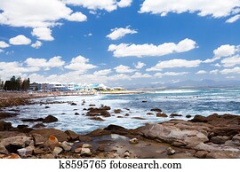 mossel bay beach, south africa