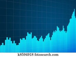 Stock chart up