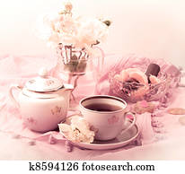 Tea Party in pink Tea Party in pink