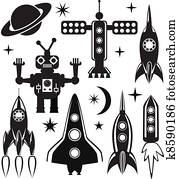 וקטור, סגנן, פסק, סמלים