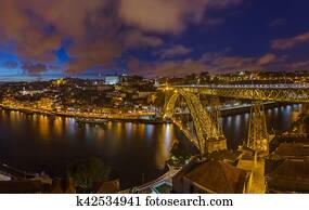 porto, cidade velha, -, portugal