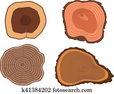 Baumstumpf Vektor Illustration Clipart K Fotosearch