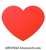 forma coração, para, amor, símbolos