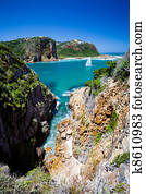 landscape of Knysna, South Africa