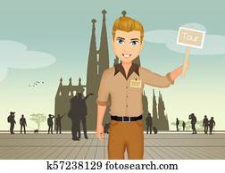 tourist guide in Barcelona tourist guide in Barcelona