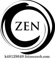 Yoga Zen Meditation Symbol Design Yoga Zen Meditation Symbol Design