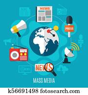 Mass Media Design Concept