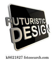 Screen computer pad as a futuristic design