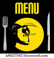 סטייק, תפריט