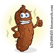 auspumpen, daumen hoch, karikatur, zeichen auspumpen, daumen hoch, karikatur, zeichen