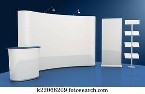 empty booth space empty booth space
