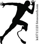 explosive start athlete runner disabled explosive start athlete runner disabled