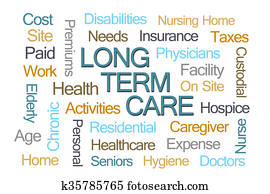 Long Term Care Word Cloud