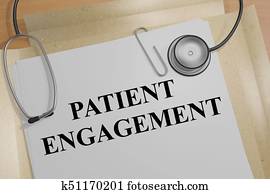 patient, verlobung, -, medizinisches konzept